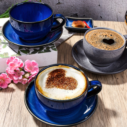 Cafe Au Lait-Cup And Saucer Set