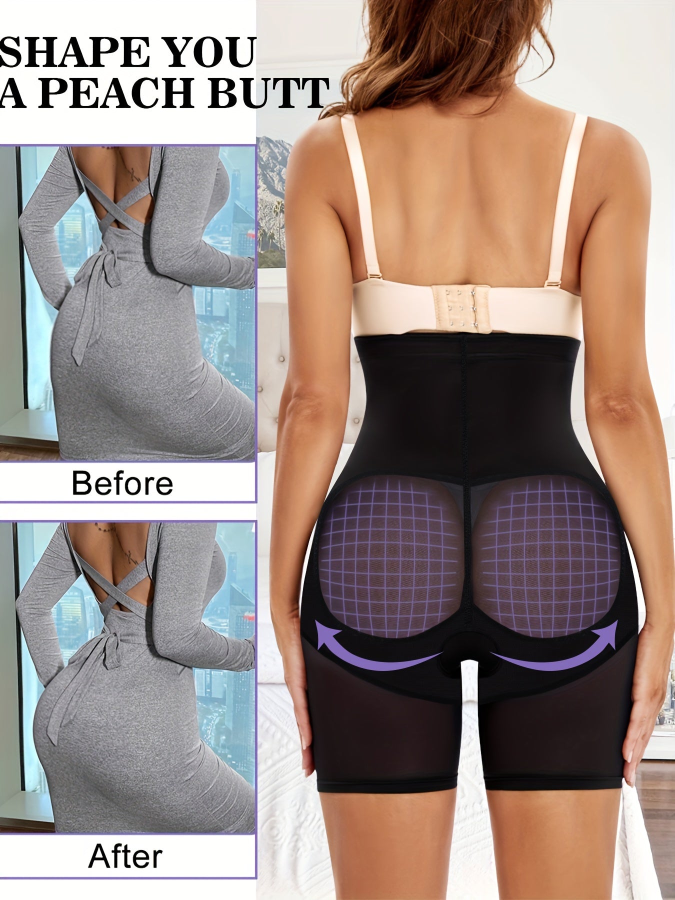 High Waist Compression Panties -