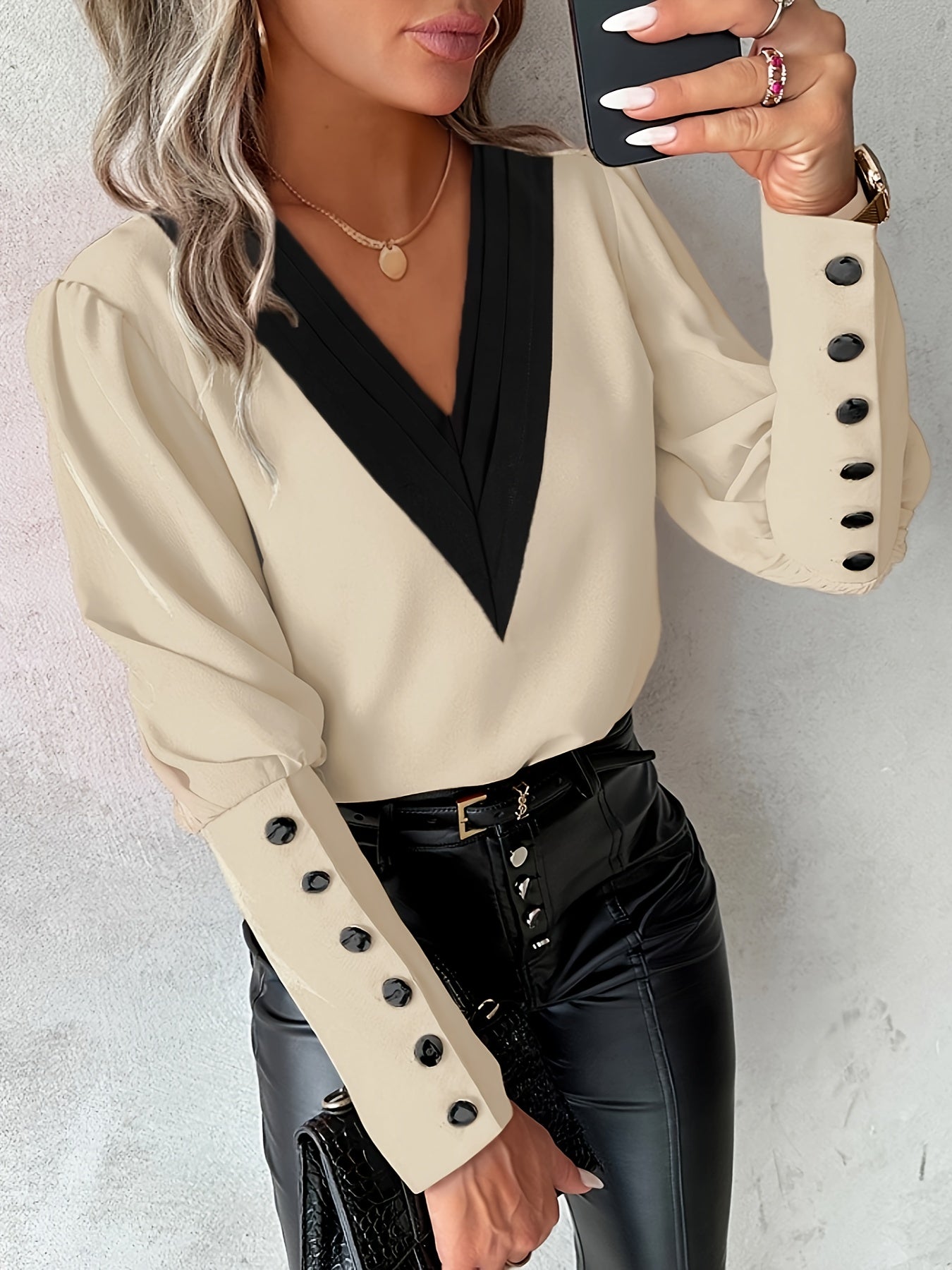 V-Neck Diva Blouse