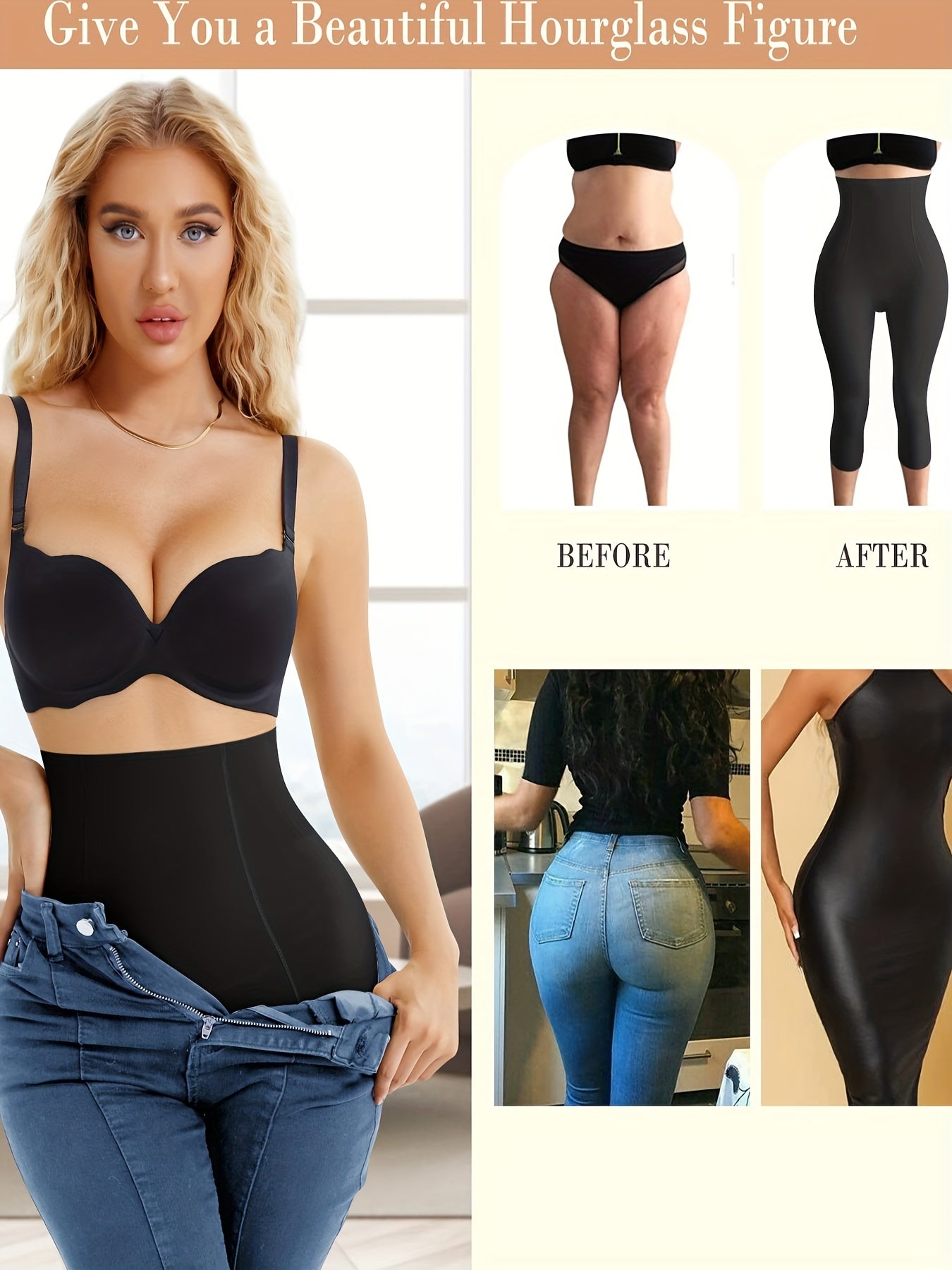 High Waist Seamless Shapewear