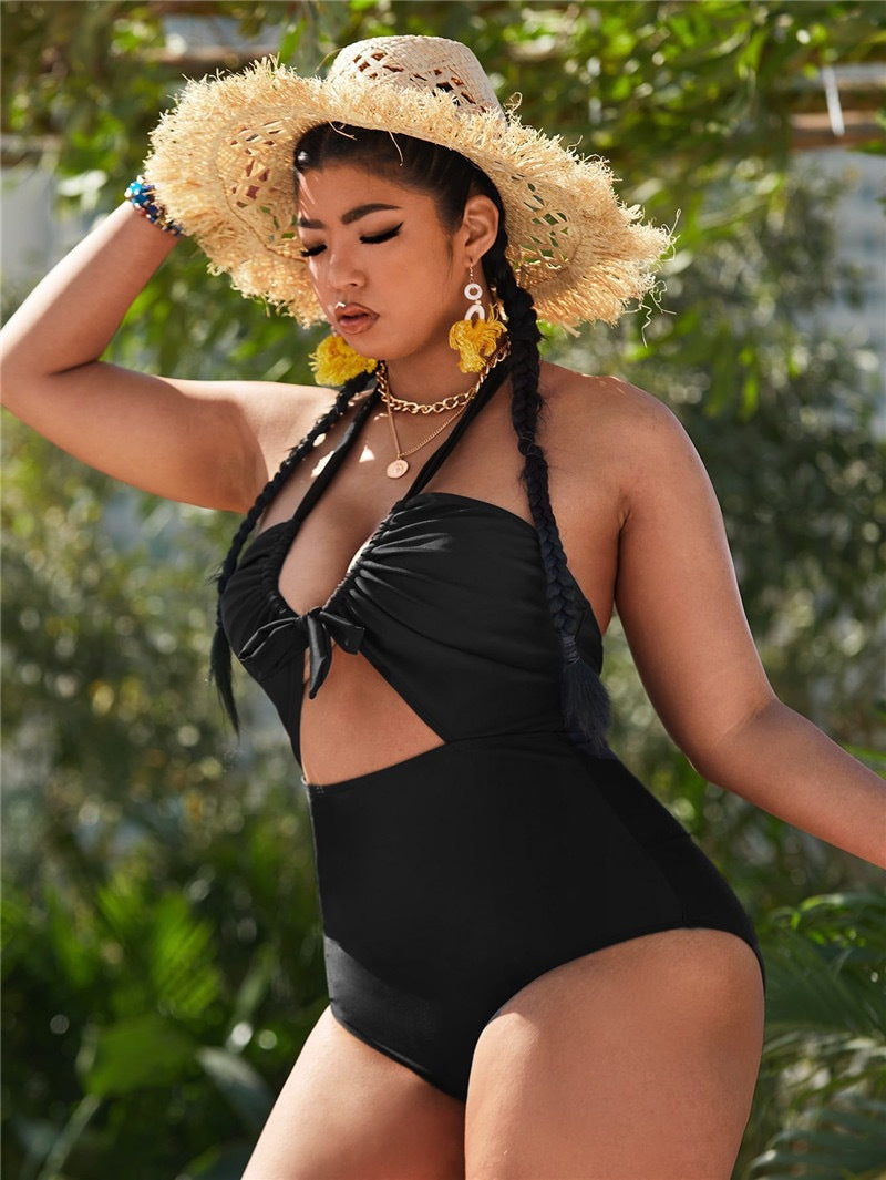 Plus Size One Piece Swimsuit