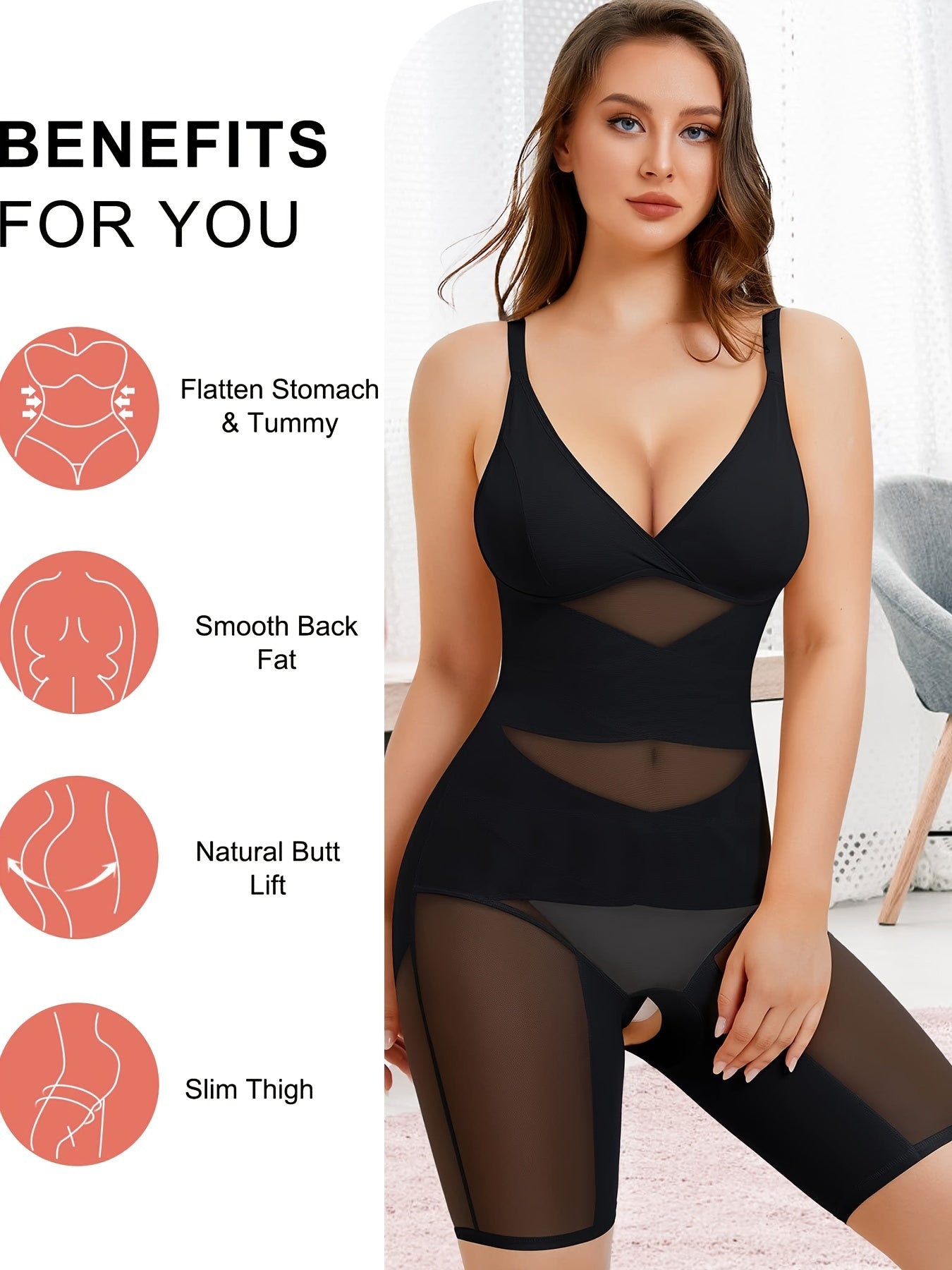 Tummy Control Romper - Slimming, Lifting, and Shaping!