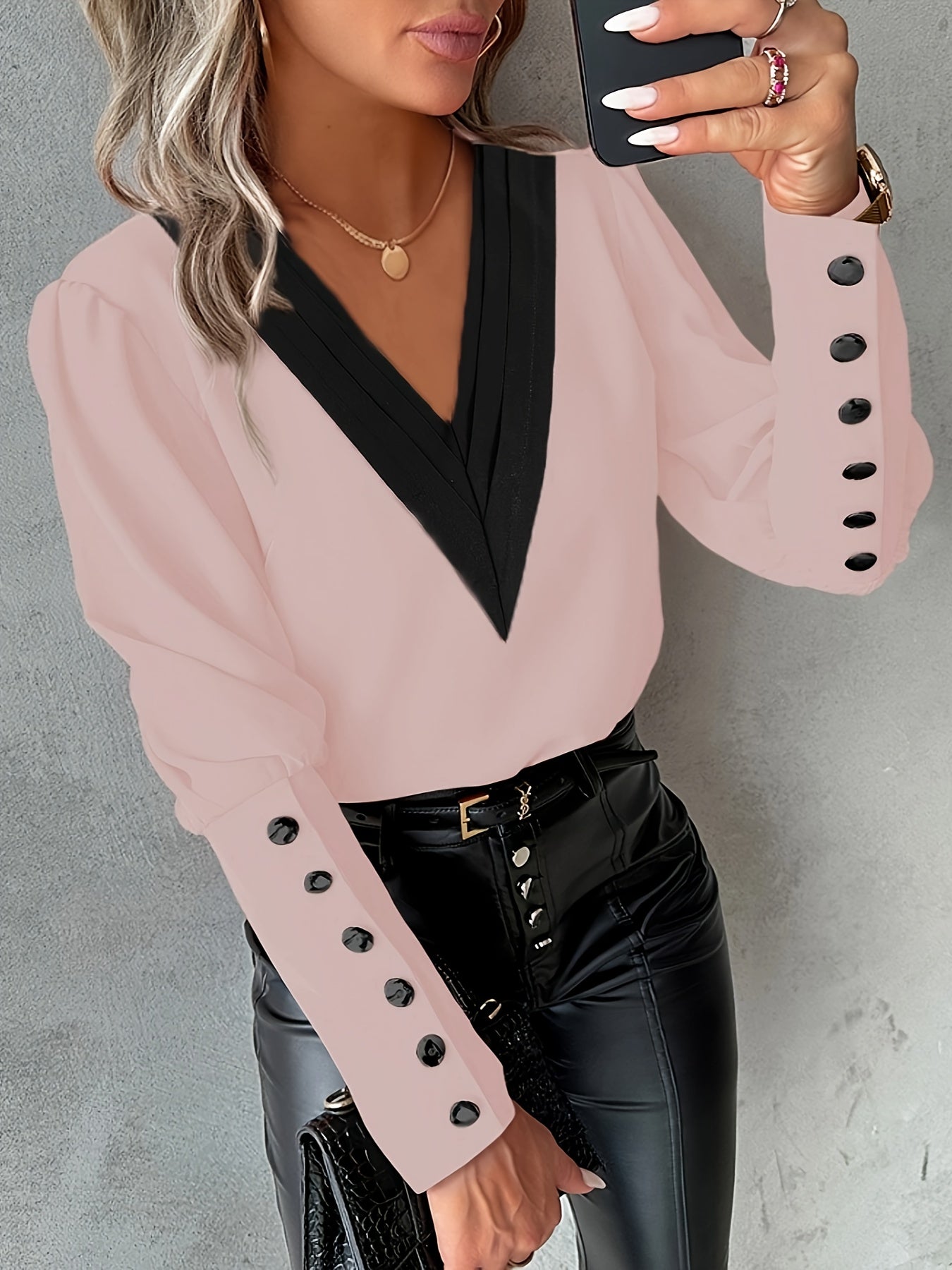 V-Neck Diva Blouse