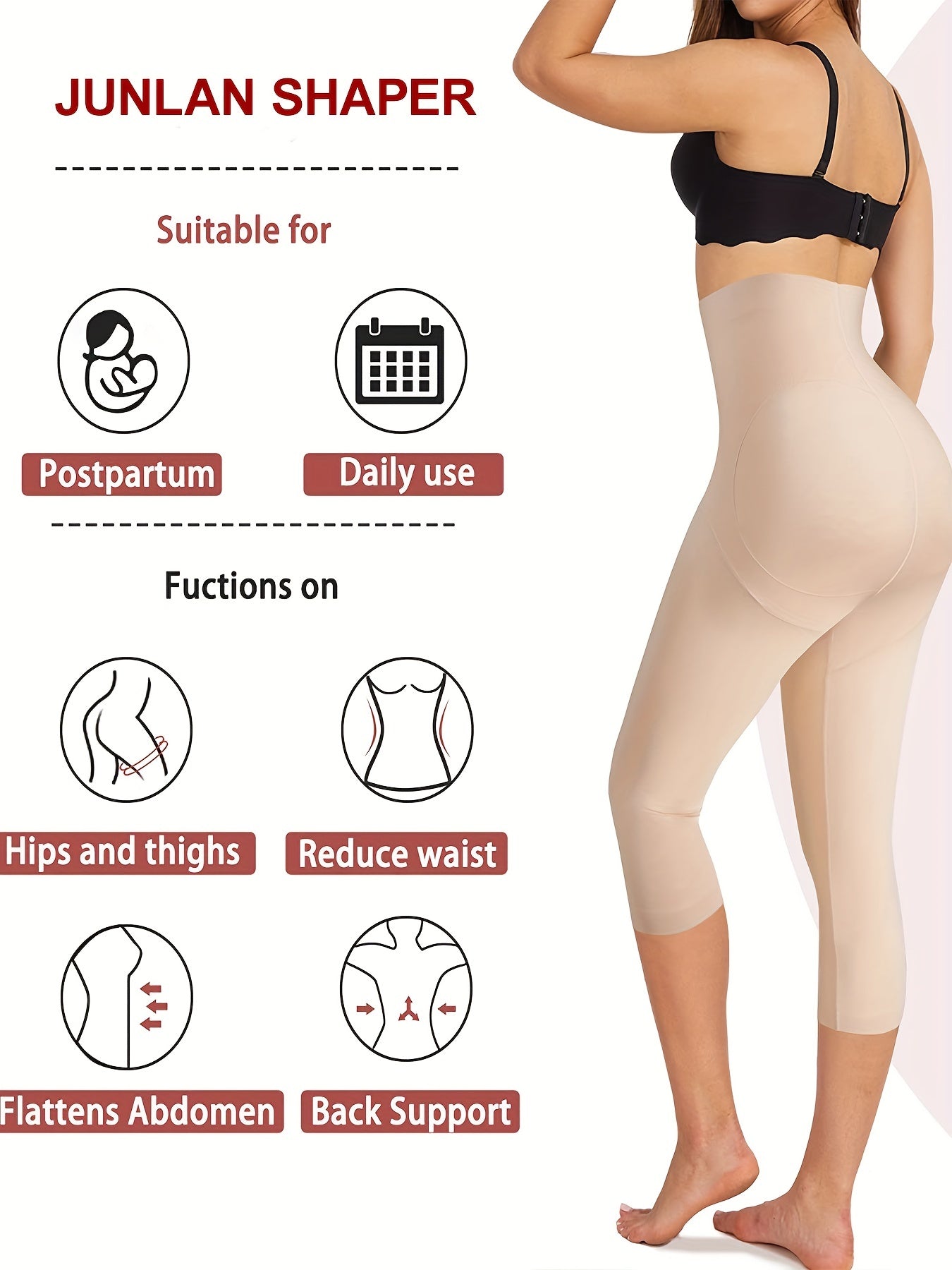 High Waist Seamless Shapewear