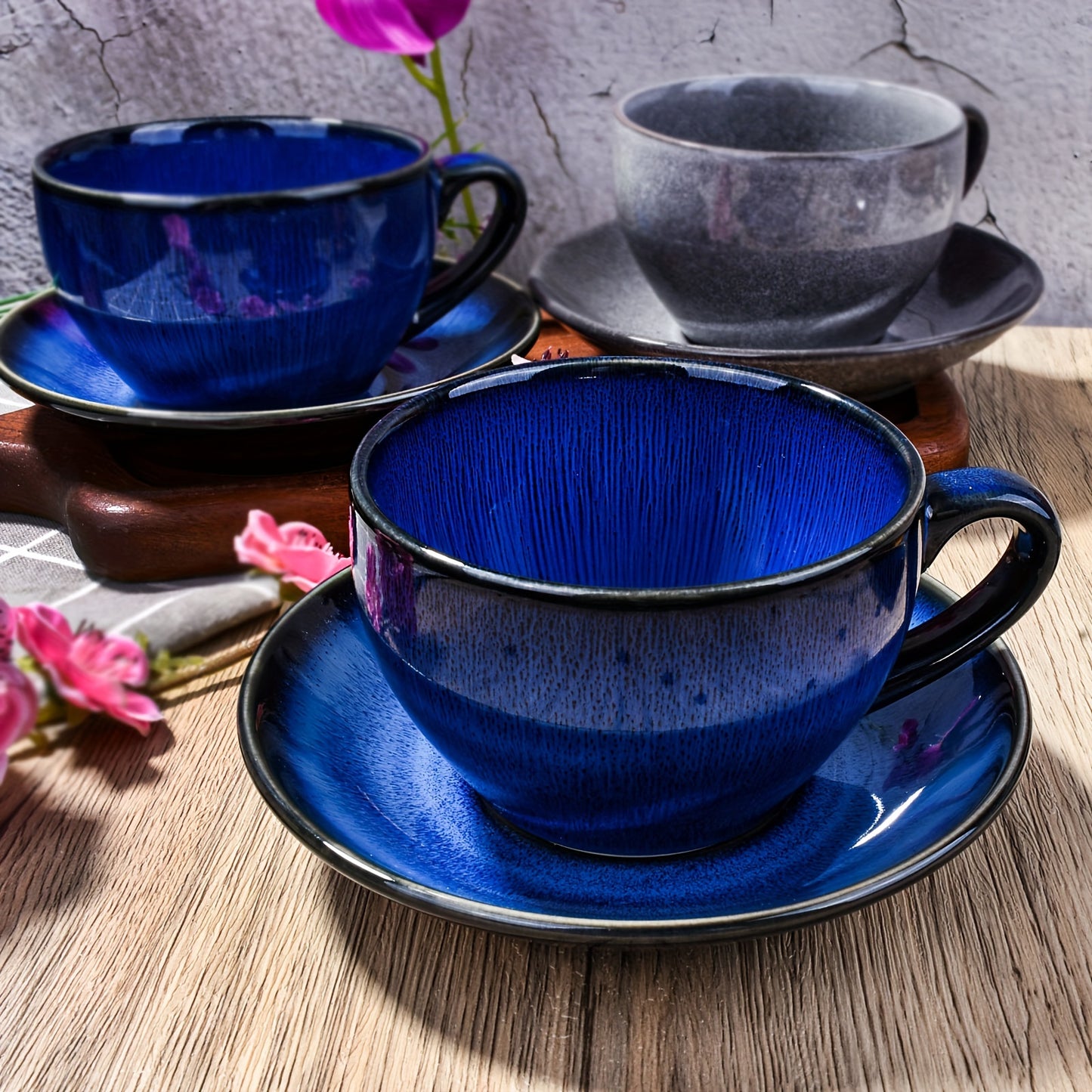 Cafe Au Lait-Cup And Saucer Set