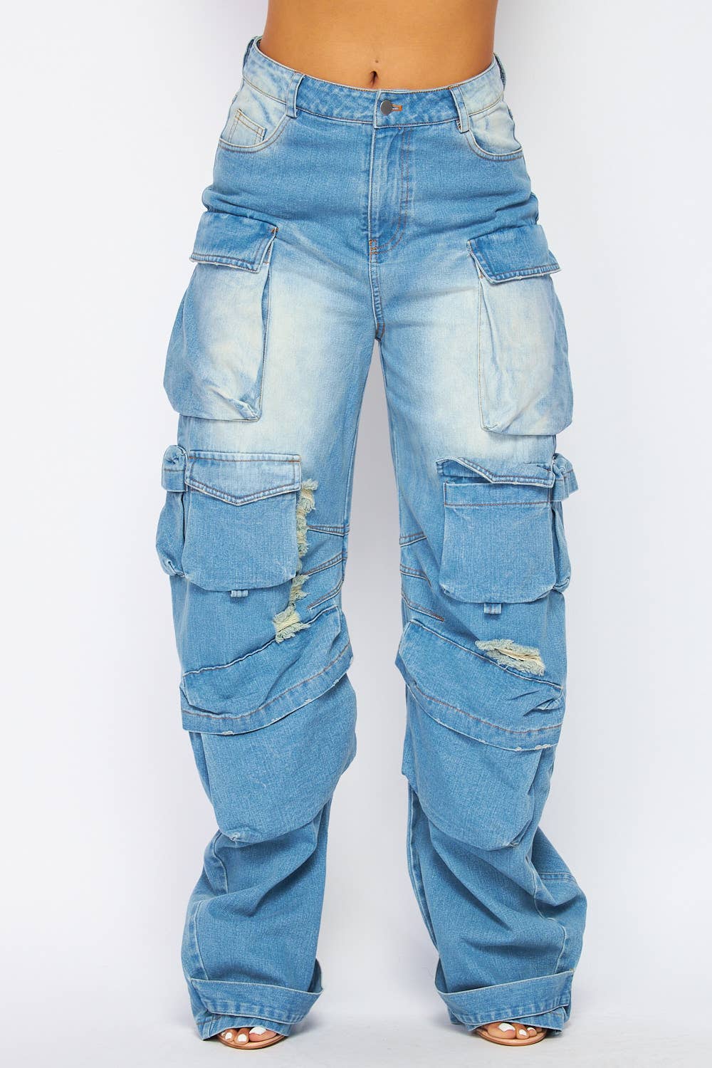 SALE! Oversized Cargo Jeans