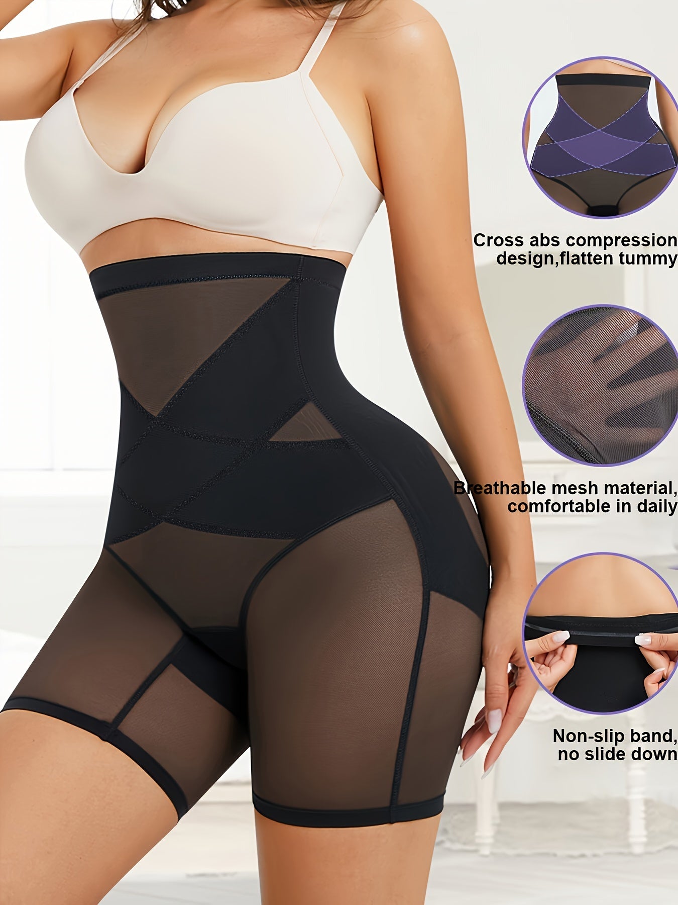 High Waist Compression Panties -