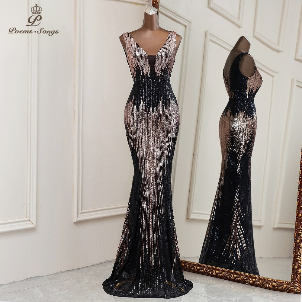 Elegant Formal Evening Dress